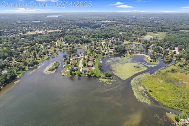 2985 Dana Pointe Dr, Pinckney, MI 48169 - aerial view of property's location featuring a heavily wooded area