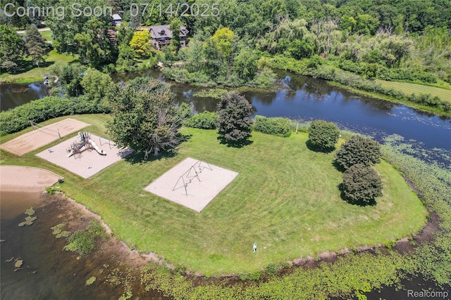 2985 Dana Pointe Dr, Pinckney, MI 48169 - drone / aerial view of a nearby body of water