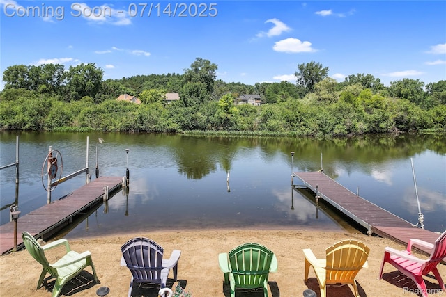2985 Dana Pointe Dr, Pinckney, MI 48169 - dock area with a water view