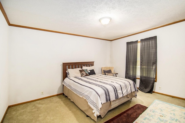 2256 Moulder Dr, Niles, MI 49120 - bedroom featuring crown molding and light carpet