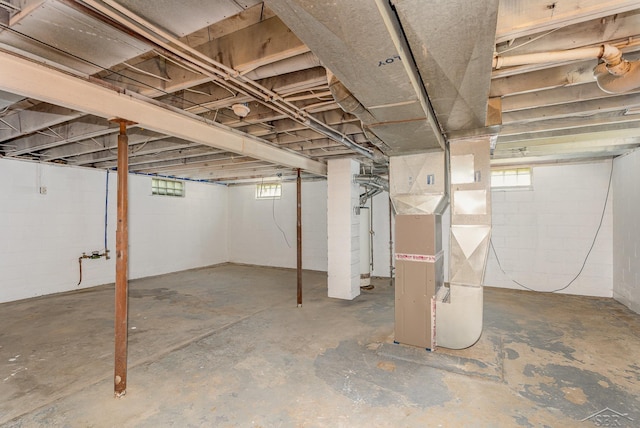 2411 Sheridan Ave, Saginaw, MI 48601 - below grade area with heating unit