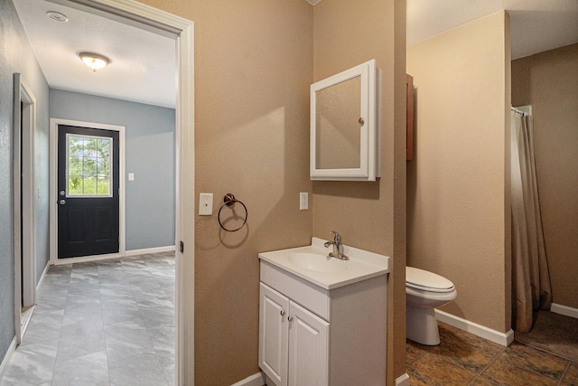 8175 Chamberlin Rd, Dexter, MI 48130 - bathroom featuring vanity and a shower with shower curtain
