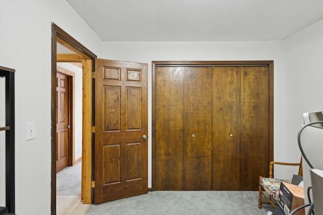6860 Ashley Ave NE, Belding, MI 48809 - bedroom with light carpet and a closet