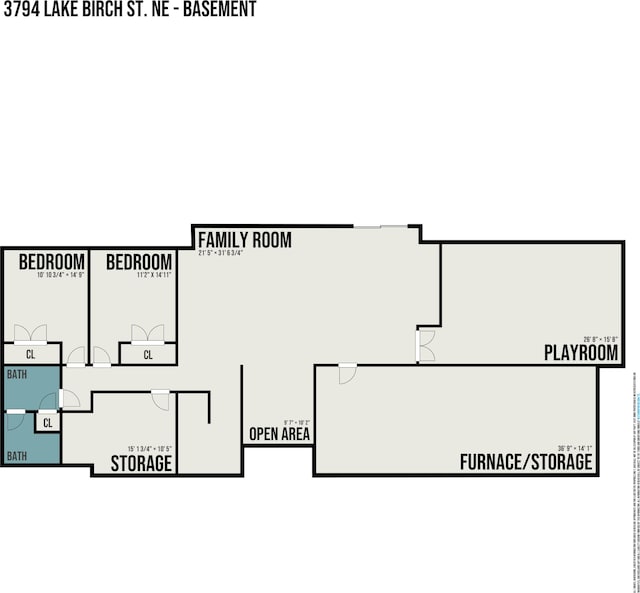 3794 Lake Birch St NE, Grand Rapids, MI 49525 - view of home floor plan