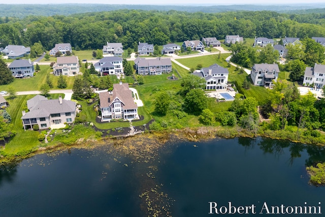 3794 Lake Birch St NE, Grand Rapids, MI 49525 - aerial view of residential area with a large body of water