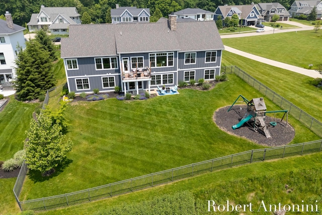 3794 Lake Birch St NE, Grand Rapids, MI 49525 - aerial perspective of suburban area