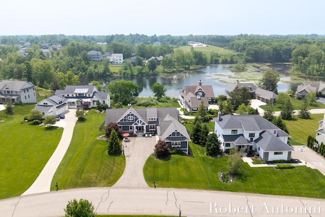 3794 Lake Birch St NE, Grand Rapids, MI 49525 - aerial view of residential area with a nearby body of water