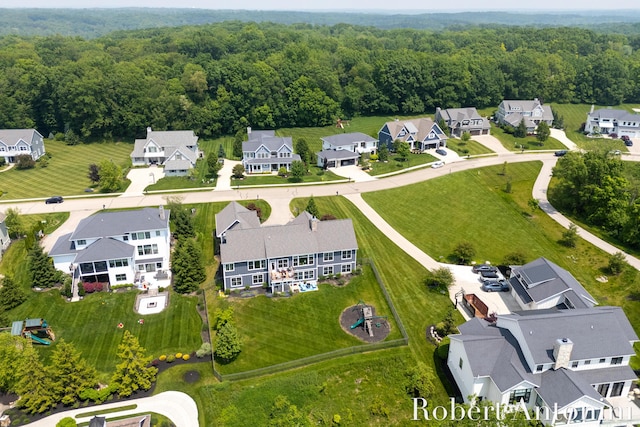 3794 Lake Birch St NE, Grand Rapids, MI 49525 - aerial view of residential area featuring a forest