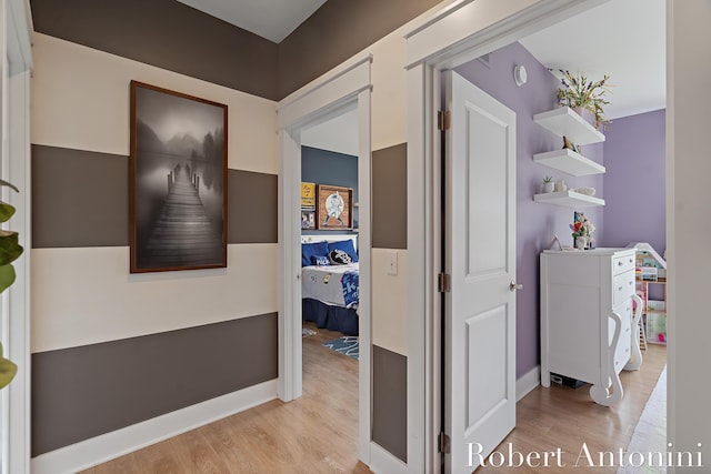 3794 Lake Birch St NE, Grand Rapids, MI 49525 - hall featuring light wood-style flooring
