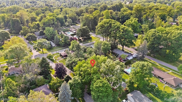 34030 Hampshire St, Livonia, MI 48154 - aerial overview of property's location featuring nearby suburban area