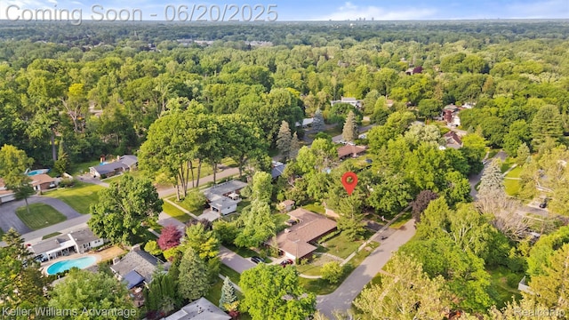 34030 Hampshire St, Livonia, MI 48154 - aerial view of a forest