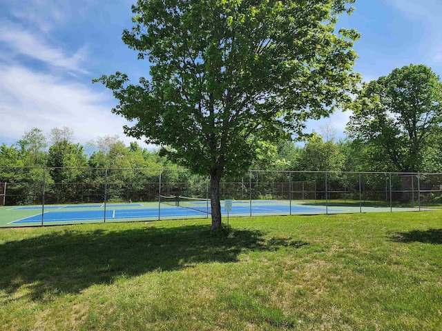 8456 Torreyhill Ct, Elmira, MI 49730 - view of tennis court