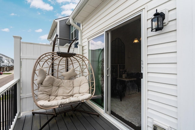 2949 Aughton Rd, Ann Arbor, MI 48105 - view of deck