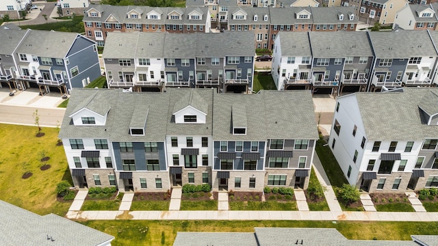 2949 Aughton Rd, Ann Arbor, MI 48105 - aerial perspective of suburban area