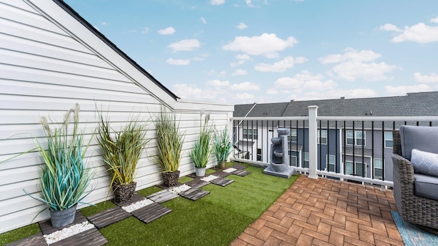 2949 Aughton Rd, Ann Arbor, MI 48105 - view of yard featuring a balcony
