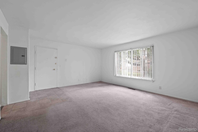 25316 Shiawassee Cir Unit 103, Southfield, MI 48033 - empty room with electric panel and carpet