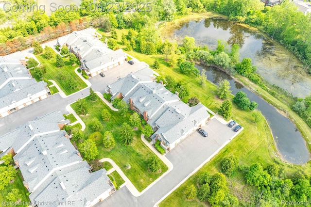 3581 Oakmonte Blvd Unit 60, Rochester, MI 48306 - bird's eye view of a nearby body of water