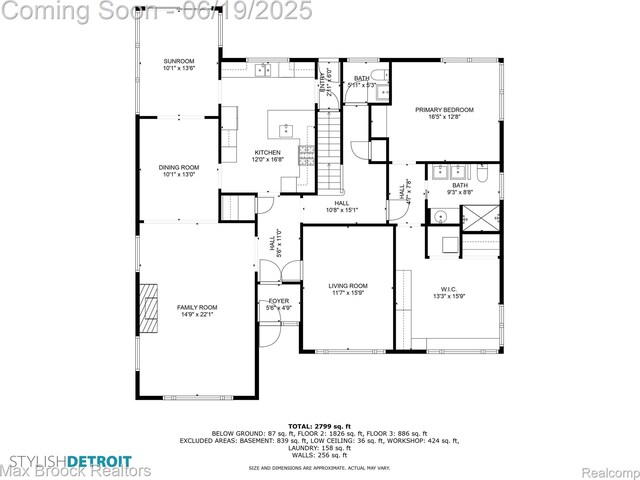 25845 Salem Rd, Huntington Woods, MI 48070 - view of room layout