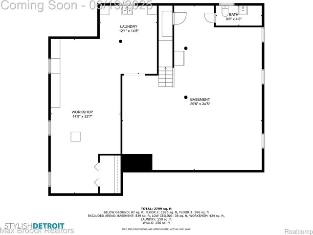 25845 Salem Rd, Huntington Woods, MI 48070 - view of room layout