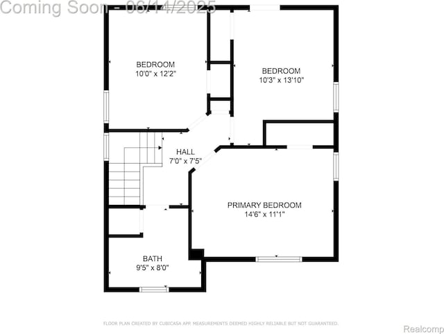16136 Whitcomb St, Detroit, MI 48235 - view of property floor plan