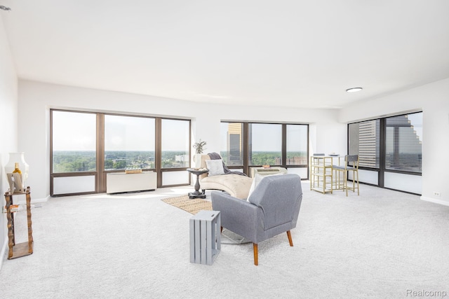 5000 Town Ctr Unit 2001, Southfield, MI 48075 - living area featuring light carpet