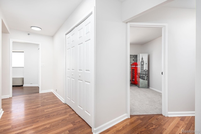 5000 Town Ctr Unit 2001, Southfield, MI 48075 - corridor with wood finished floors and baseboards