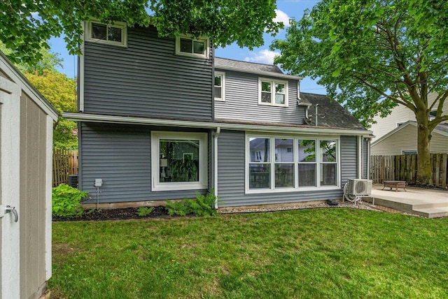 1115 Keneberry Way SE, East Grand Rapids, MI 49506 - rear view of property with a patio and a shingled roof