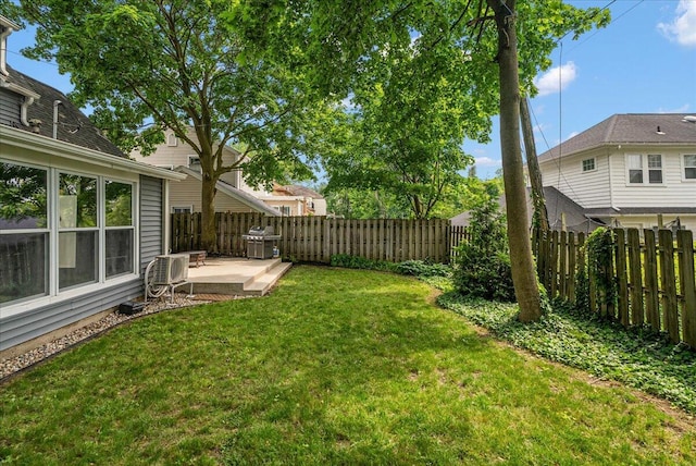 1115 Keneberry Way SE, East Grand Rapids, MI 49506 - fenced backyard with a patio area