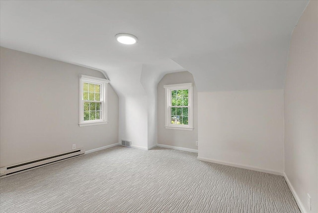 1115 Keneberry Way SE, East Grand Rapids, MI 49506 - bonus room with baseboard heating, light colored carpet, vaulted ceiling, and healthy amount of natural light