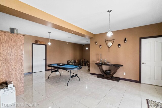 13205 Van Pamel Dr, Shelby Twp, MI 48315 - recreation room featuring light tile patterned flooring