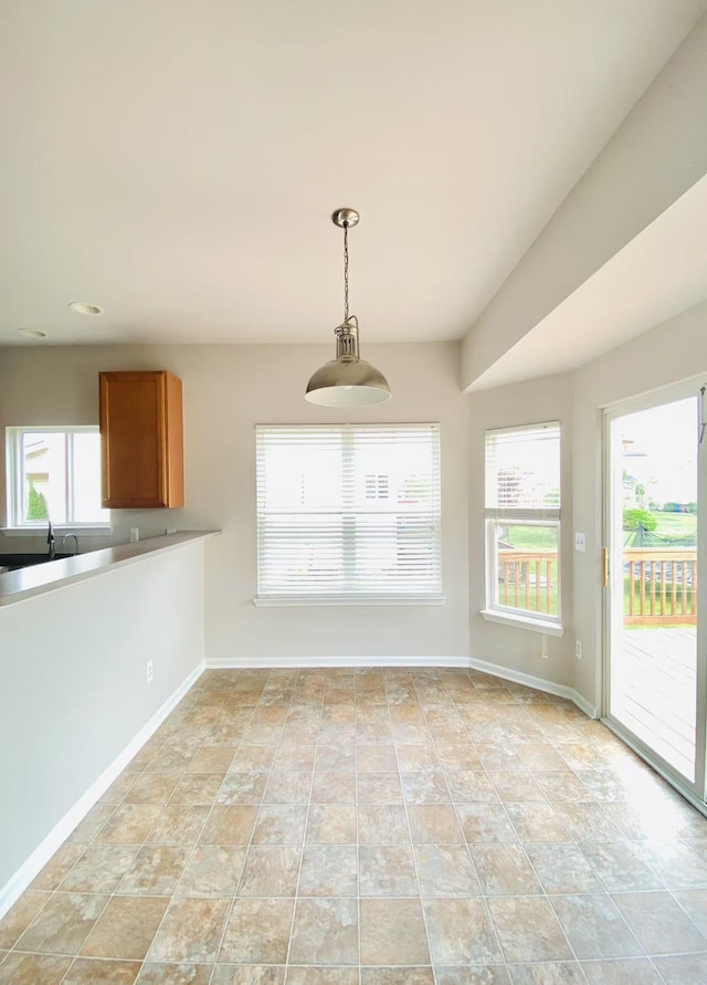1924 Savannah Ln, Ypsilanti, MI 48198 - unfurnished dining area featuring healthy amount of natural light