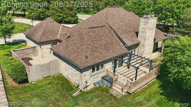 22025 Orchard Way, Beverly Hills, MI 48025 - view from above of property