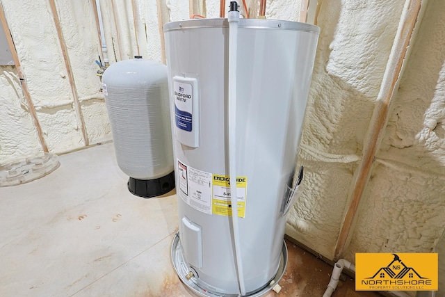 3973 W Harrison Rd, Hart, MI 49420 - utility room with water heater