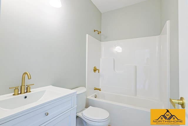 3973 W Harrison Rd, Hart, MI 49420 - full bathroom featuring shower / bath combination and vanity