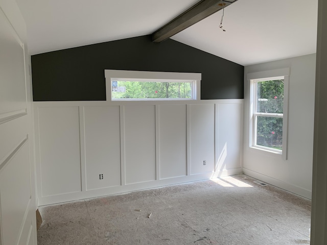 3094 Timberpine Ave, Holland, MI 49424 - carpeted spare room with a decorative wall and wainscoting
