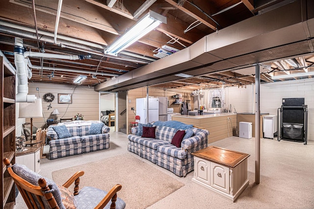 13278 W Stanton Rd, Trufant, MI 49347 - view of living room