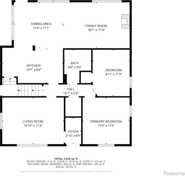 13513 Chestnut St, Southgate, MI 48195 - view of room layout