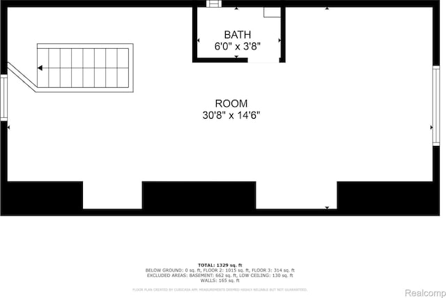 13513 Chestnut St, Southgate, MI 48195 - view of property floor plan