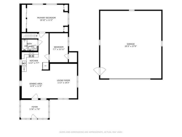 2885 Bluff St, Stevensville, MI 49127 - view of home floor plan