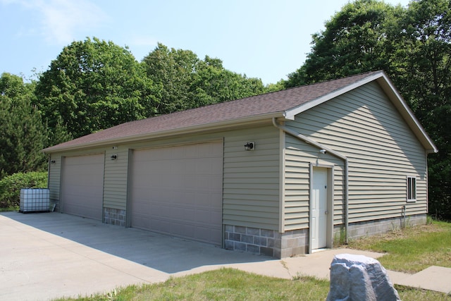 143 Tree Stand Rd, Rose City, MI 48654 - view of detached garage
