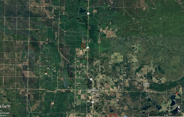 143 Tree Stand Rd, Rose City, MI 48654 - aerial view of property's location