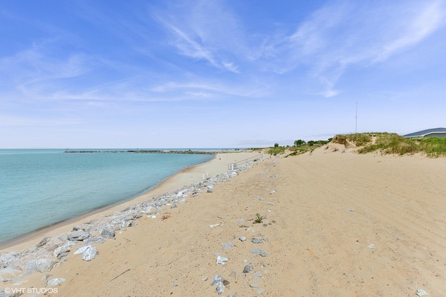 400 Lake Dr Unit C, New Buffalo, MI 49117 - water view featuring nearby beach