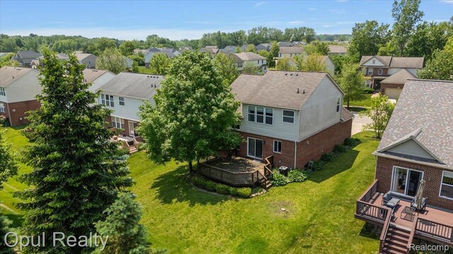 1978 Frances Way, Ypsilanti, MI 48198 - aerial perspective of suburban area
