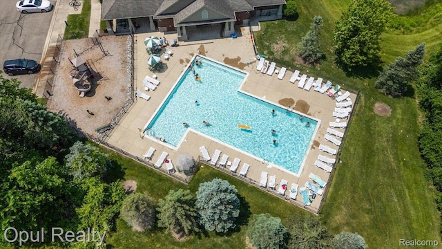 1978 Frances Way, Ypsilanti, MI 48198 - view of subject property with a pool area