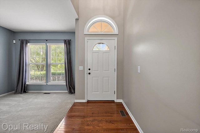 1978 Frances Way, Ypsilanti, MI 48198 - foyer featuring baseboards and wood finished floors