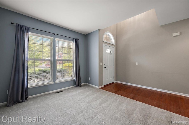 1978 Frances Way, Ypsilanti, MI 48198 - foyer with carpet flooring and baseboards
