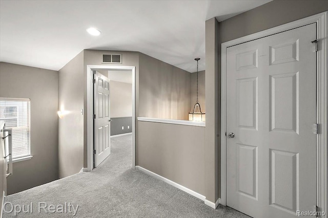 1978 Frances Way, Ypsilanti, MI 48198 - corridor with carpet flooring and recessed lighting