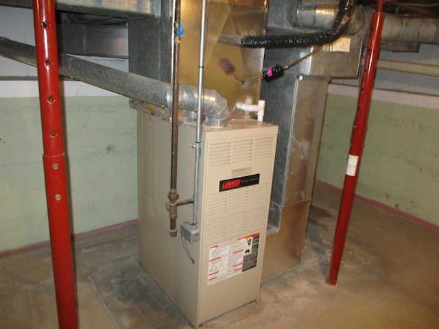 507 Mackinaw St, Durand, MI 48429 - utilities with heating unit