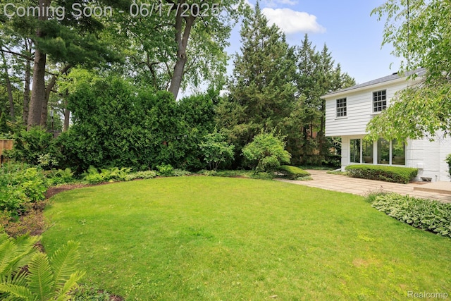 33 Oxford Blvd, Pleasant Ridge, MI 48069 - view of green lawn featuring a patio area