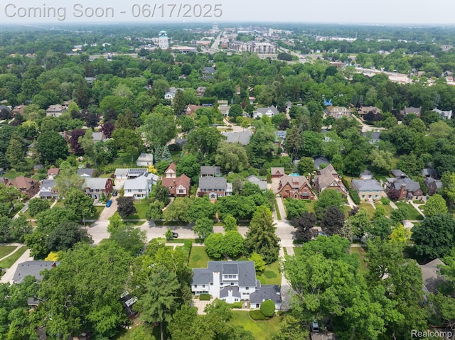 33 Oxford Blvd, Pleasant Ridge, MI 48069 - aerial perspective of suburban area